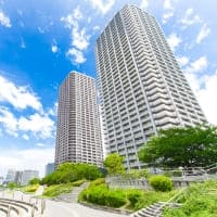 大阪の高級賃貸タワーマンションの写真